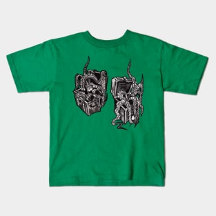 Tentacles in Treasure Chests Kids T-Shirt